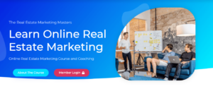 online real estate marketing course header